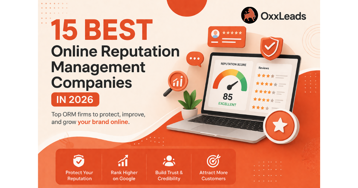 15 Best Online Reputation Management Companies in 2026
